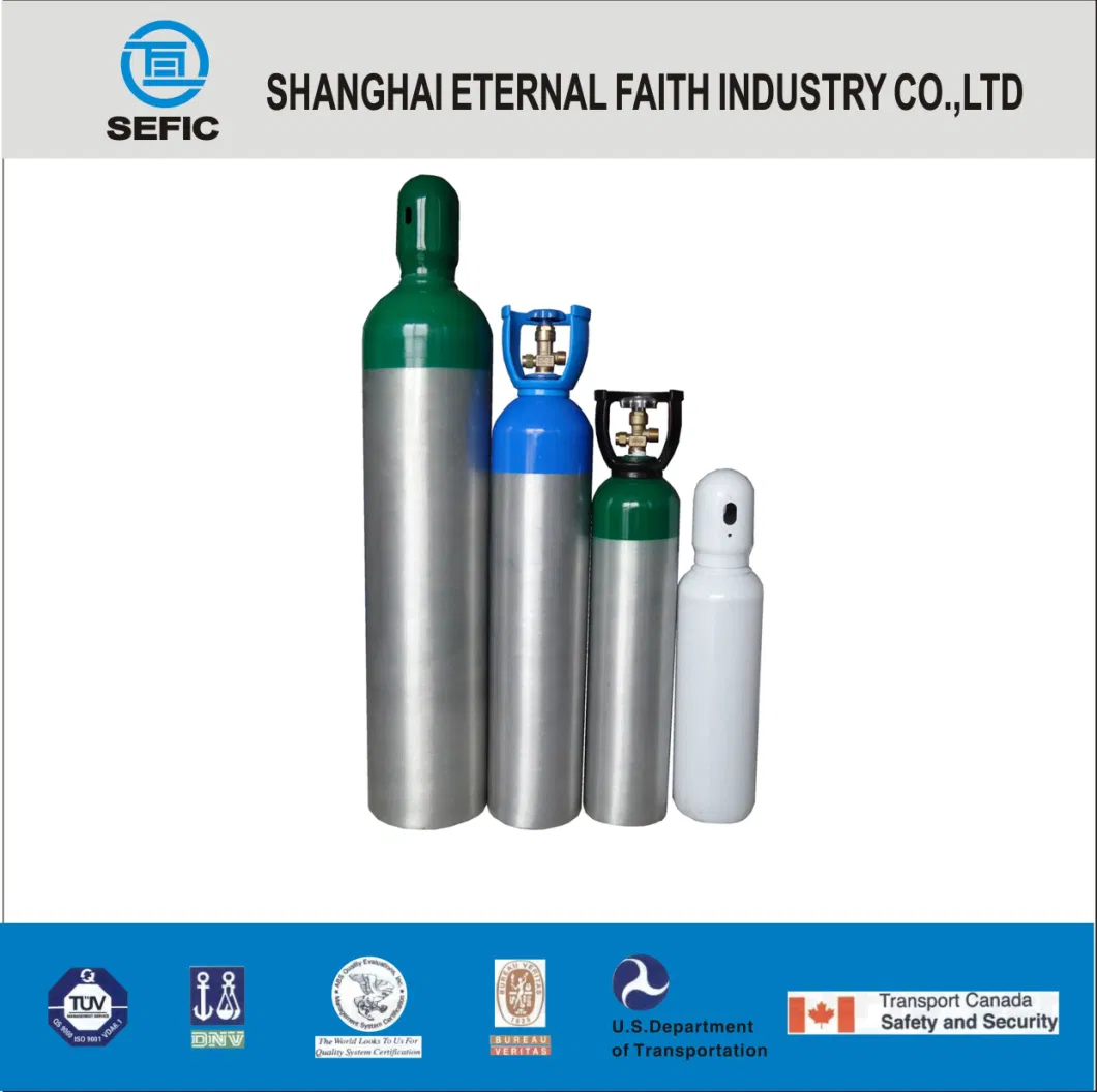11L High Pressure Aluminum Gas Cylinder (LWH184-11-15)