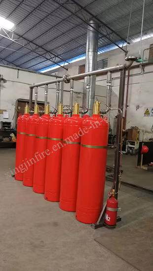 Feuerlöscher, leere Gasflasche, kann mit FM200/Hfc227ea-Gas gefüllt werden, Guangzhou-Fabrikhersteller