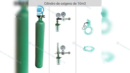 Gas-Edelstahl-Sefic-Kartonverpackung CE/Tped/DOT-Tauchflaschenzylinder